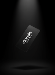 clouds collective gift card, design 4