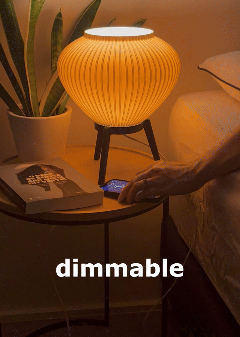 mini-ALTO lamp dimming in a bedroom