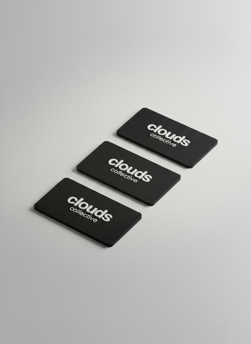 clouds collective gift card, design 2