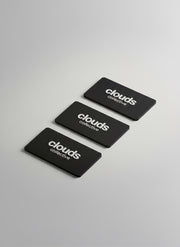 clouds collective gift card, design 2